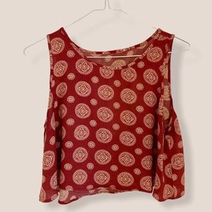Bohemian crop top